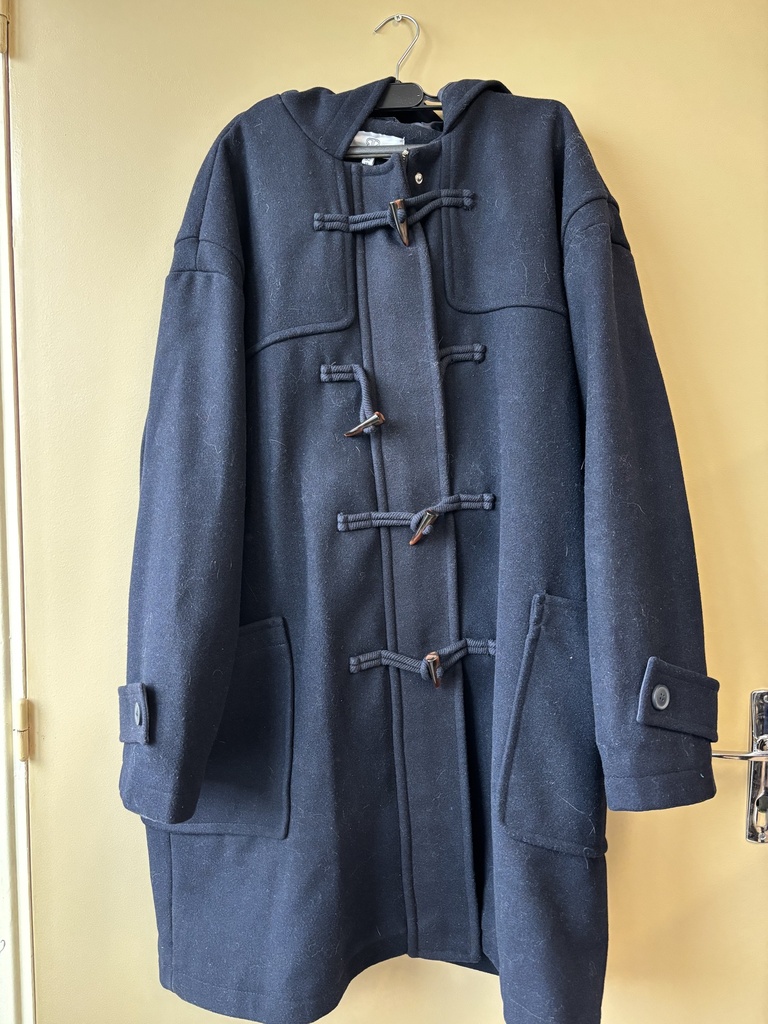 Manteau long bleu