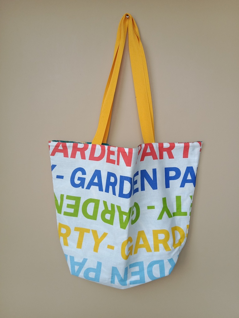 Sac cabas réversible été 