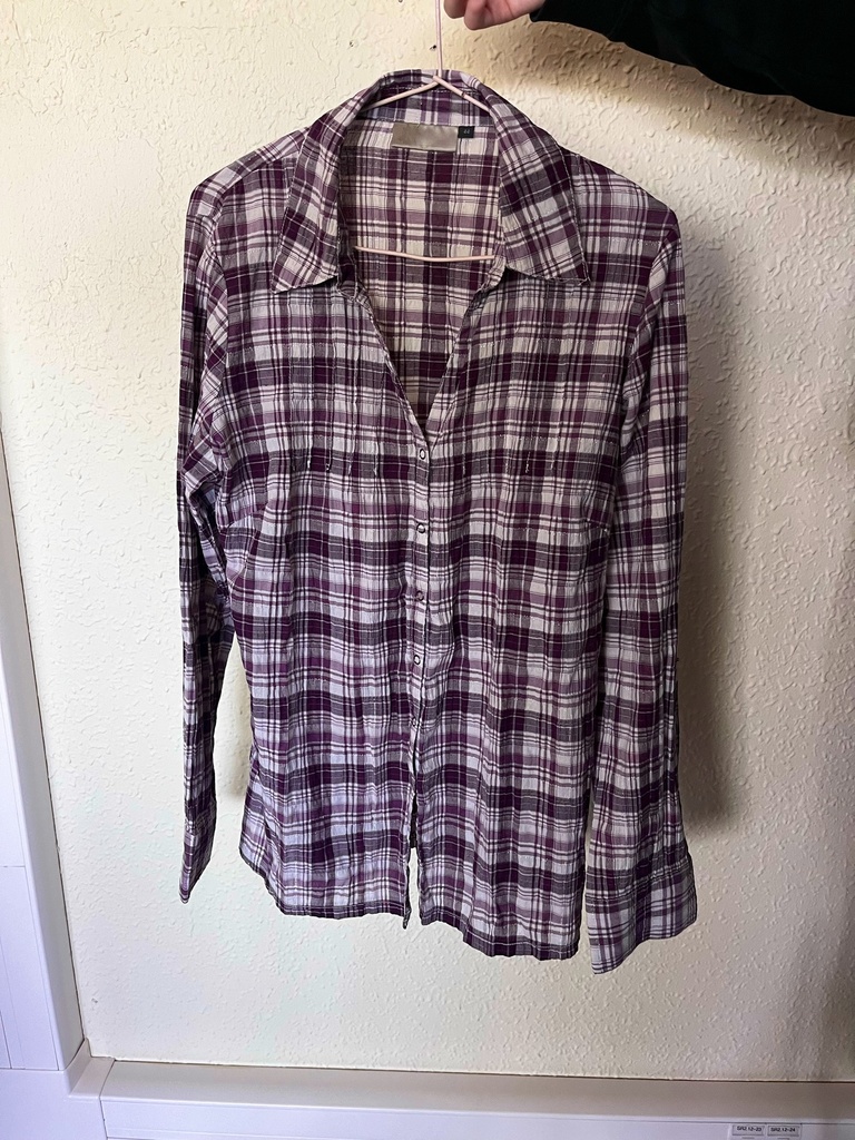 Chemise à carreaux