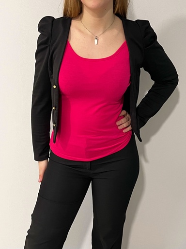 Haut débardeur rose fuchsia 