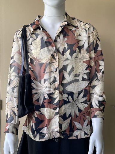 Chemise à fleurs 
