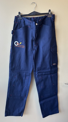 Pantalon de travail brodé "Lycée Vauvert" L