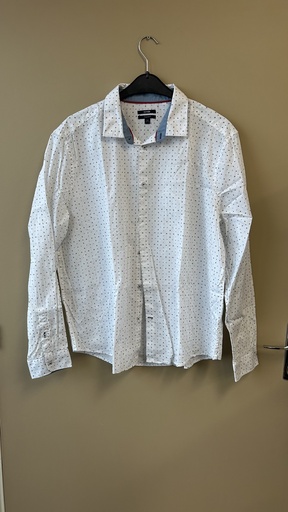 Chemise blanche à point