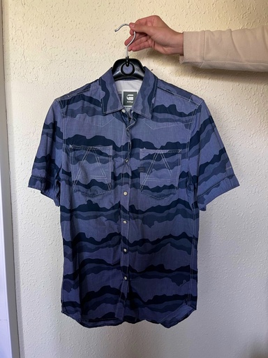 Chemise bleu Militaire