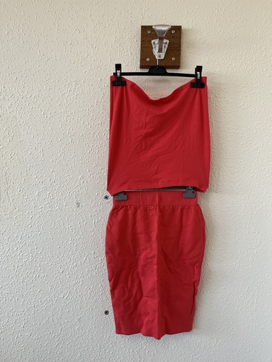 ensemble 2 pièces rose