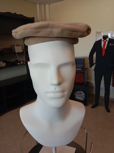 Béret marron clair 