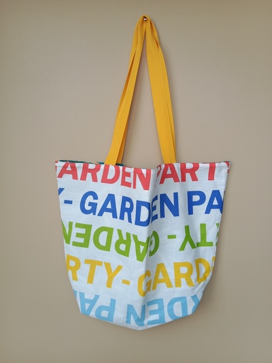 Sac cabas réversible été 