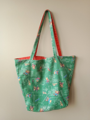 Sac cabas réversible hiver